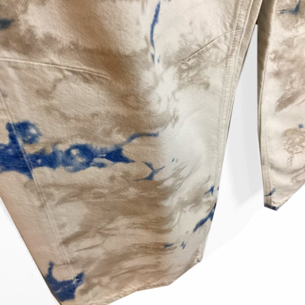 We the Free Baykan Denim Slim Straight Boyfriend Tie Dyed Denim Jeans - Picture 5 of 11